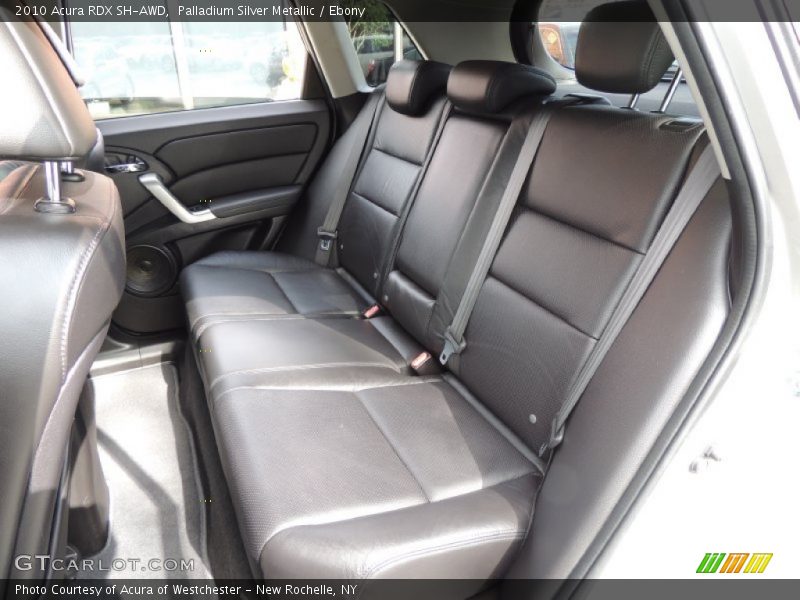 Palladium Silver Metallic / Ebony 2010 Acura RDX SH-AWD