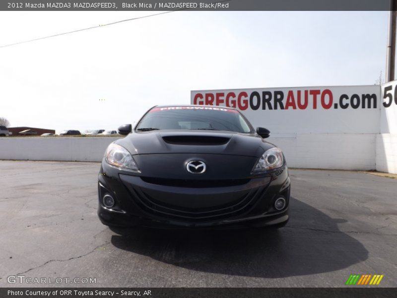 Black Mica / MAZDASPEED Black/Red 2012 Mazda MAZDA3 MAZDASPEED3