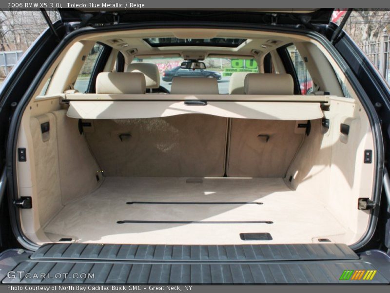Toledo Blue Metallic / Beige 2006 BMW X5 3.0i