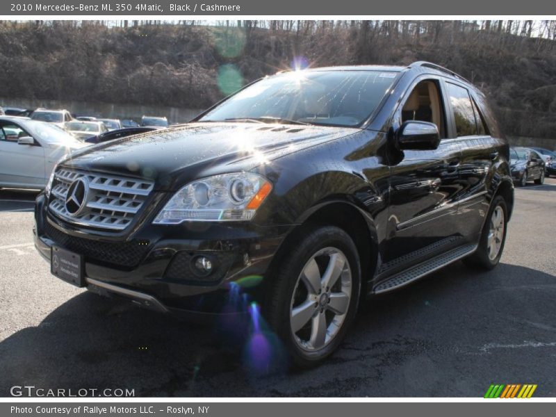 Black / Cashmere 2010 Mercedes-Benz ML 350 4Matic