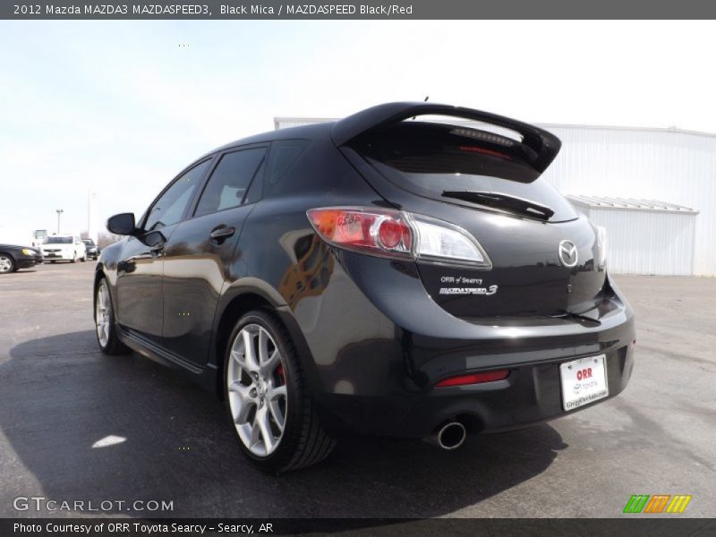 Black Mica / MAZDASPEED Black/Red 2012 Mazda MAZDA3 MAZDASPEED3