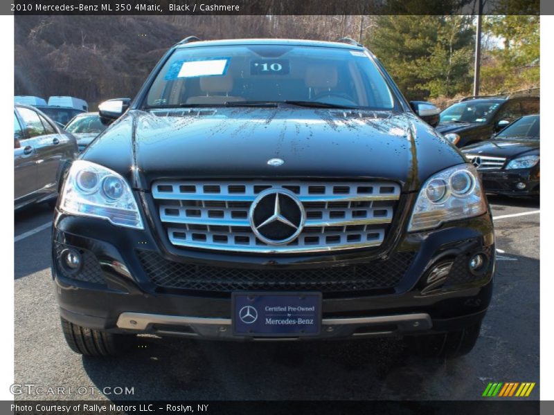 Black / Cashmere 2010 Mercedes-Benz ML 350 4Matic