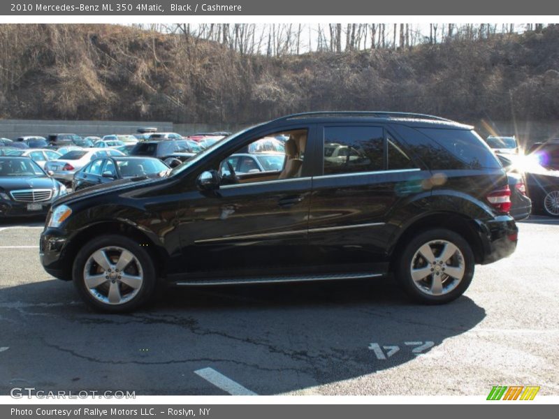 Black / Cashmere 2010 Mercedes-Benz ML 350 4Matic