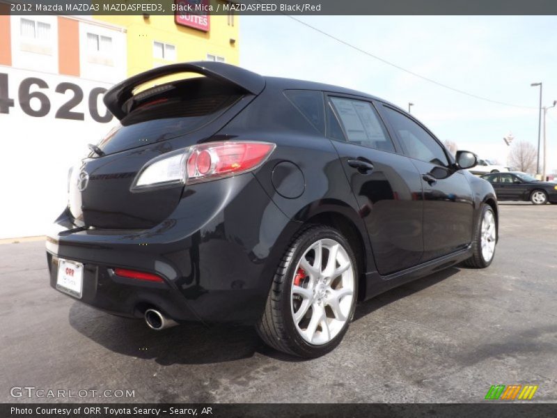 Black Mica / MAZDASPEED Black/Red 2012 Mazda MAZDA3 MAZDASPEED3