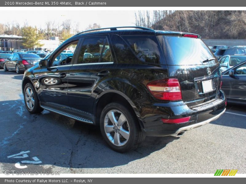 Black / Cashmere 2010 Mercedes-Benz ML 350 4Matic