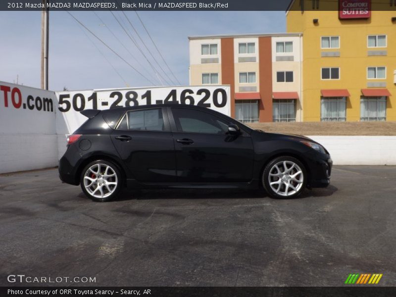 Black Mica / MAZDASPEED Black/Red 2012 Mazda MAZDA3 MAZDASPEED3