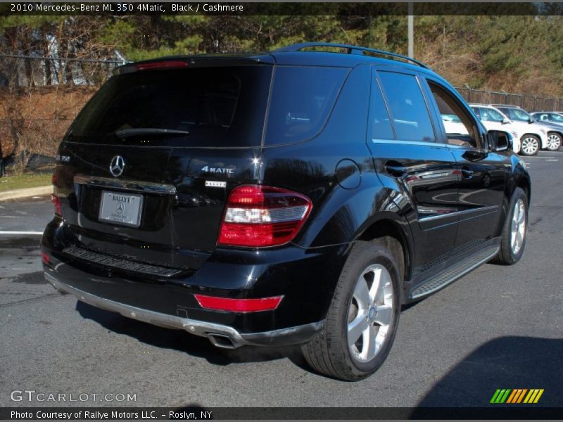 Black / Cashmere 2010 Mercedes-Benz ML 350 4Matic