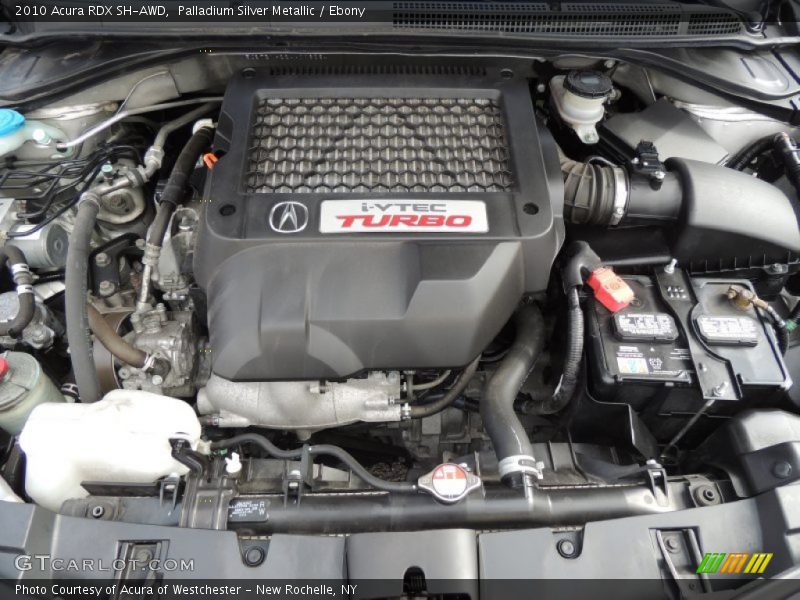 Palladium Silver Metallic / Ebony 2010 Acura RDX SH-AWD