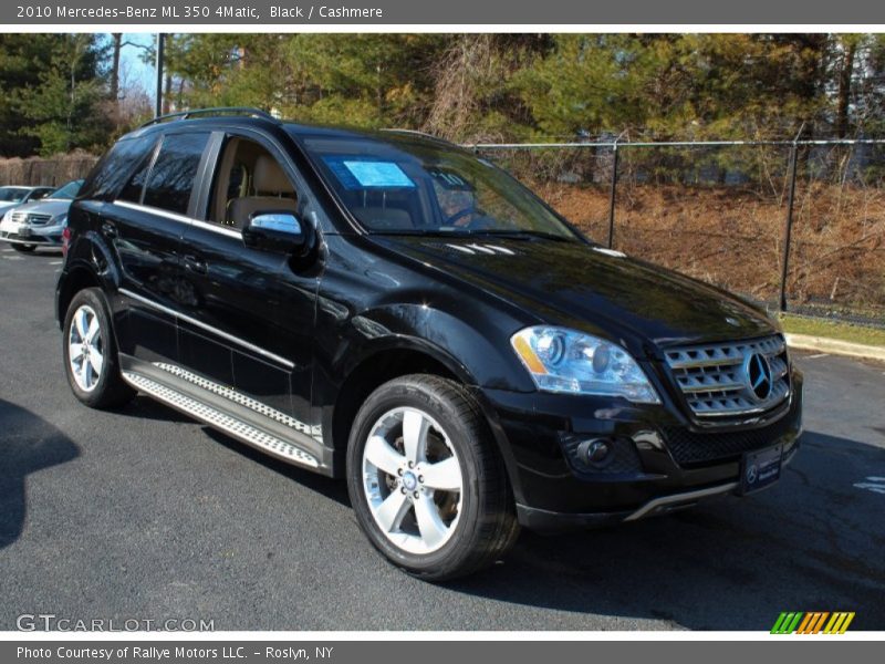 Black / Cashmere 2010 Mercedes-Benz ML 350 4Matic