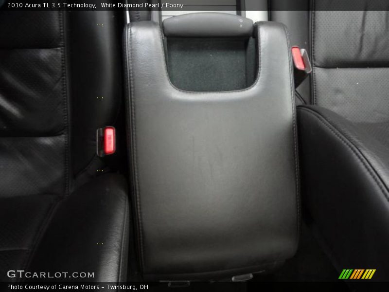White Diamond Pearl / Ebony 2010 Acura TL 3.5 Technology