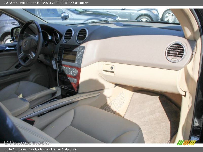 Black / Cashmere 2010 Mercedes-Benz ML 350 4Matic