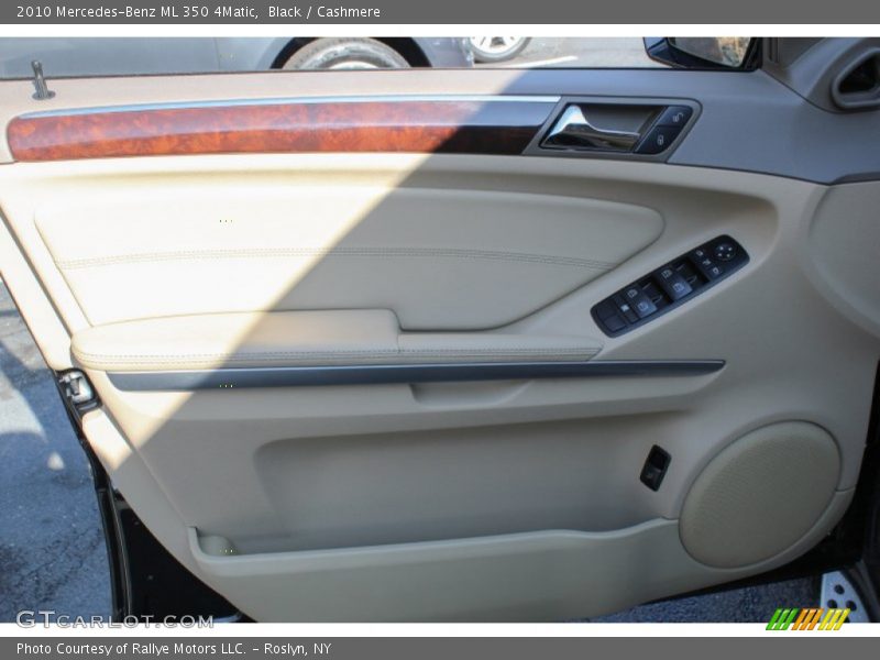 Black / Cashmere 2010 Mercedes-Benz ML 350 4Matic