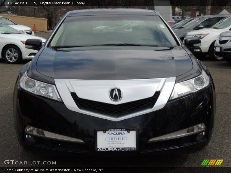 Crystal Black Pearl / Ebony 2010 Acura TL 3.5