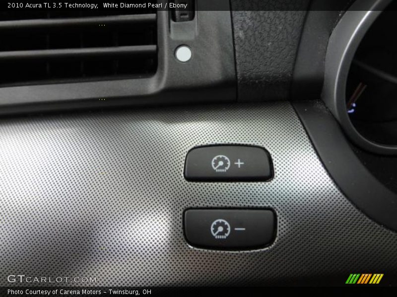 White Diamond Pearl / Ebony 2010 Acura TL 3.5 Technology