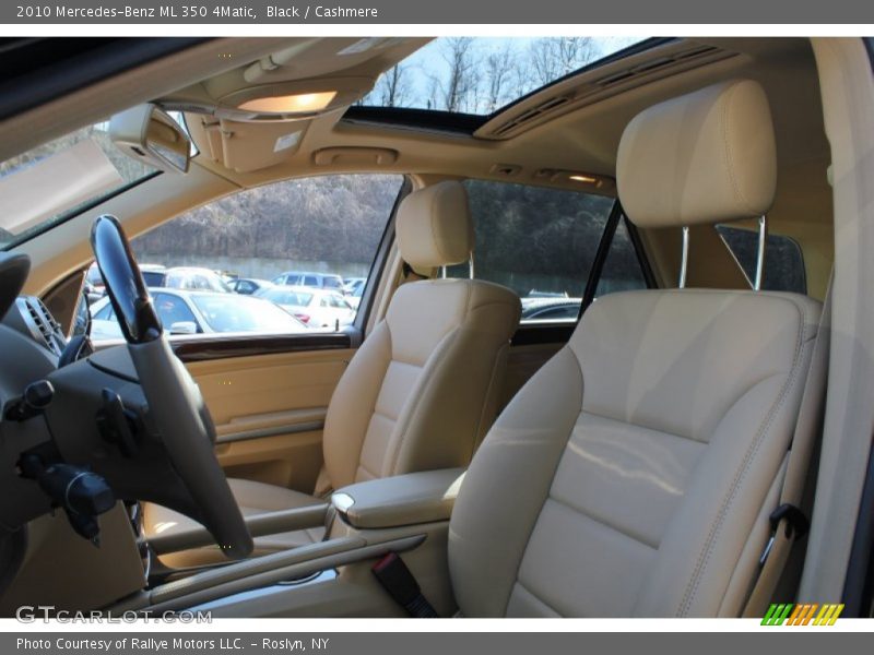 Black / Cashmere 2010 Mercedes-Benz ML 350 4Matic