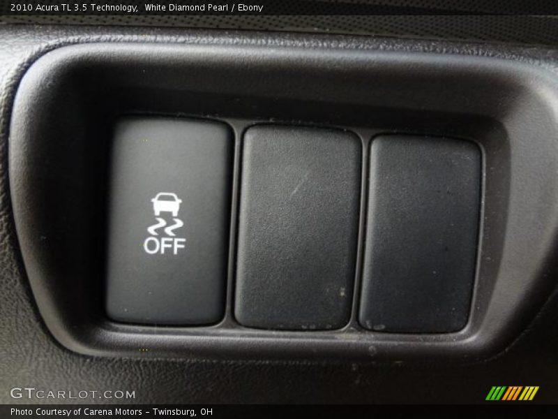 White Diamond Pearl / Ebony 2010 Acura TL 3.5 Technology