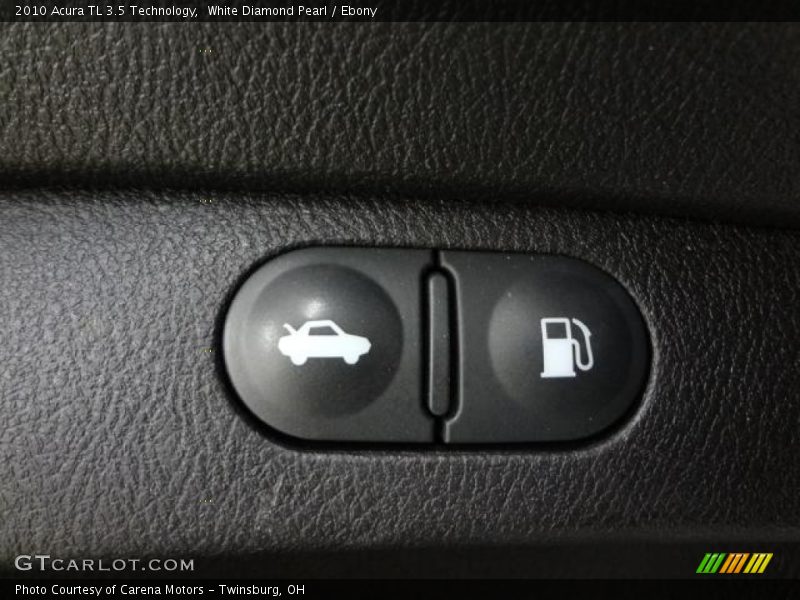 White Diamond Pearl / Ebony 2010 Acura TL 3.5 Technology