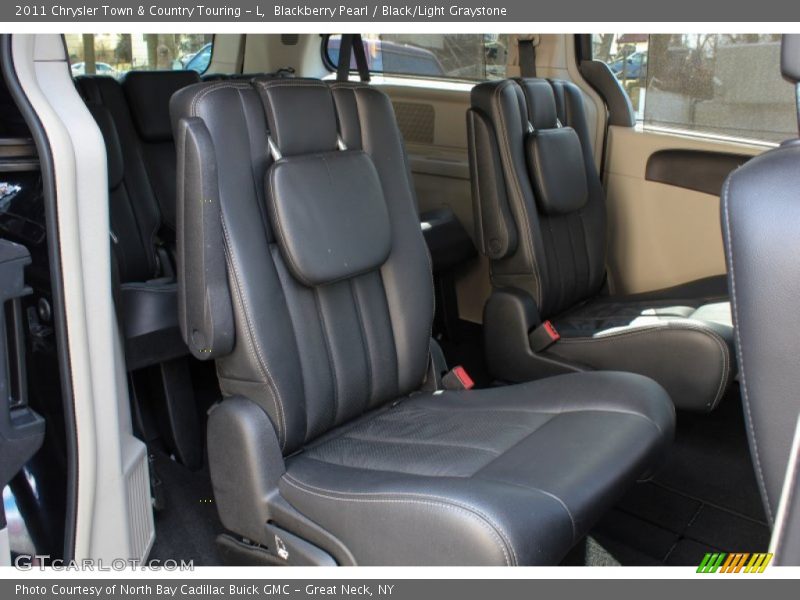 Rear Seat of 2011 Town & Country Touring - L