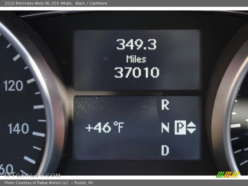 Black / Cashmere 2010 Mercedes-Benz ML 350 4Matic