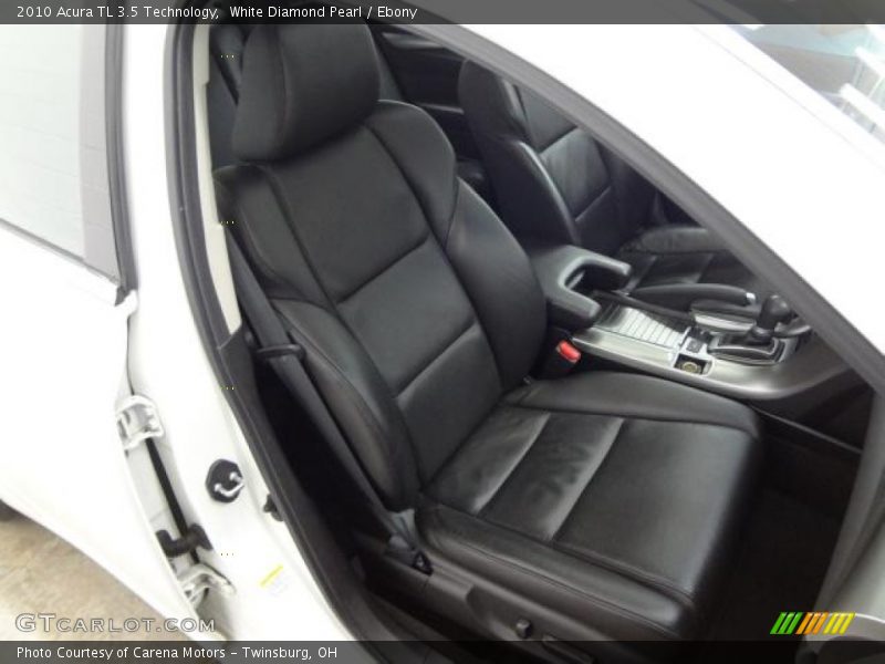 White Diamond Pearl / Ebony 2010 Acura TL 3.5 Technology