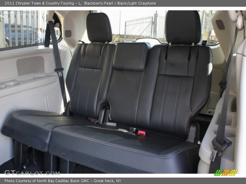 Rear Seat of 2011 Town & Country Touring - L