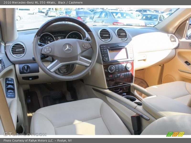 Black / Cashmere 2010 Mercedes-Benz ML 350 4Matic
