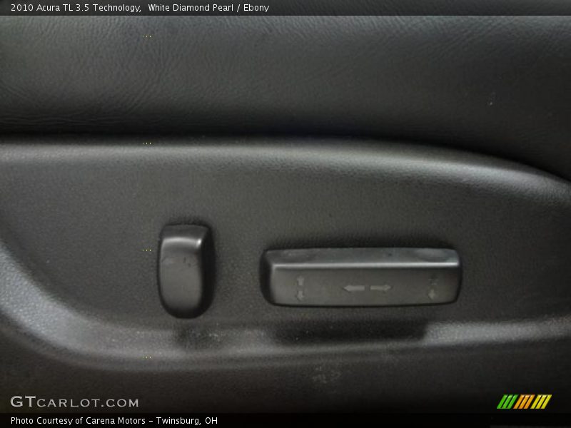 White Diamond Pearl / Ebony 2010 Acura TL 3.5 Technology