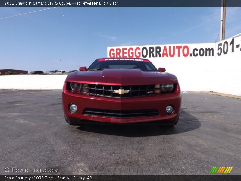 Red Jewel Metallic / Black 2011 Chevrolet Camaro LT/RS Coupe