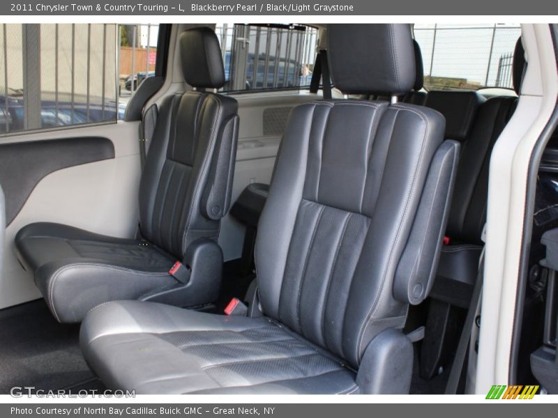 Rear Seat of 2011 Town & Country Touring - L
