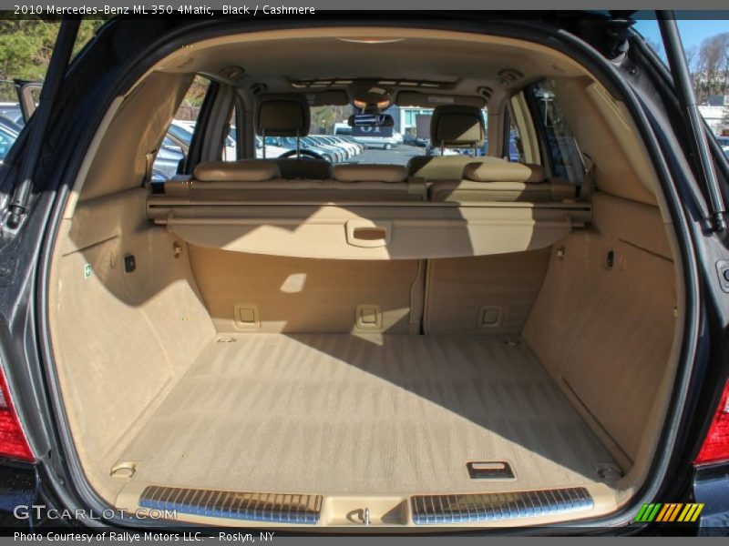 Black / Cashmere 2010 Mercedes-Benz ML 350 4Matic