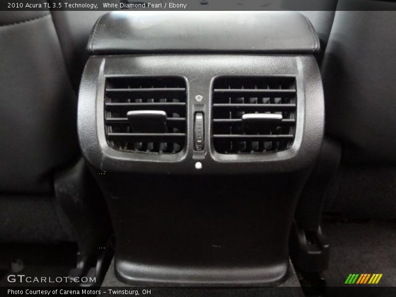 White Diamond Pearl / Ebony 2010 Acura TL 3.5 Technology