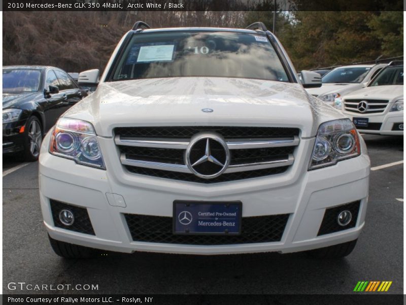 Arctic White / Black 2010 Mercedes-Benz GLK 350 4Matic