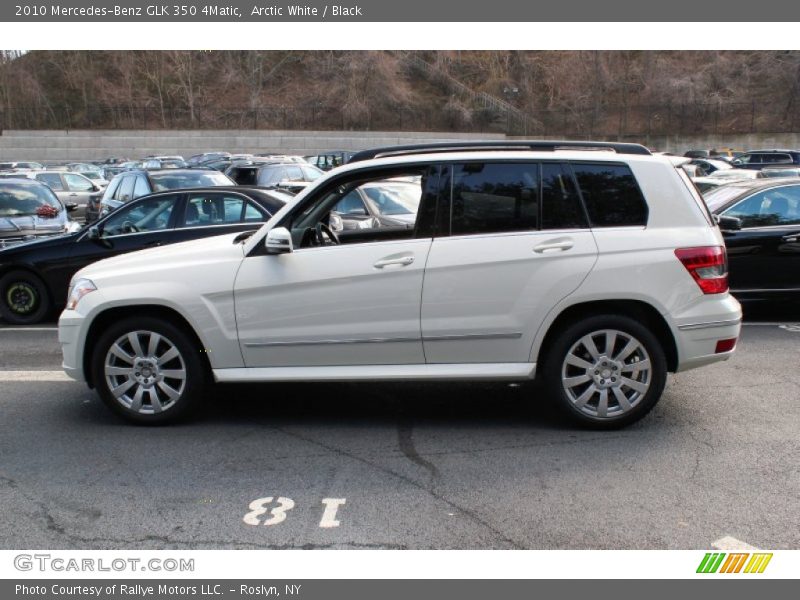 Arctic White / Black 2010 Mercedes-Benz GLK 350 4Matic