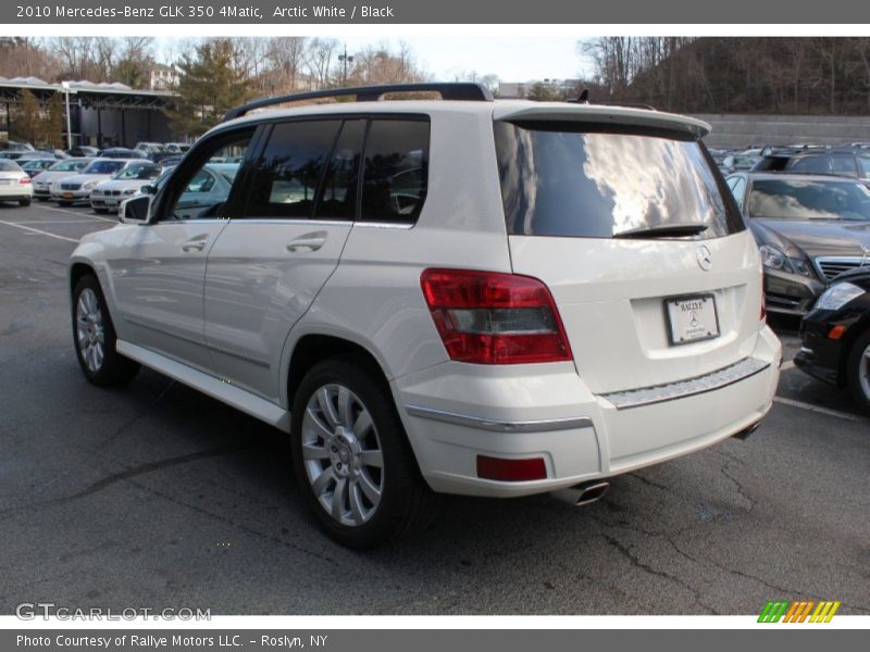 Arctic White / Black 2010 Mercedes-Benz GLK 350 4Matic