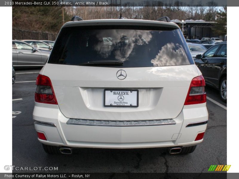 Arctic White / Black 2010 Mercedes-Benz GLK 350 4Matic