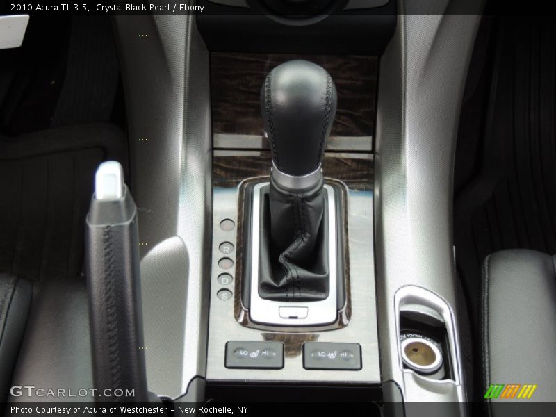 Crystal Black Pearl / Ebony 2010 Acura TL 3.5