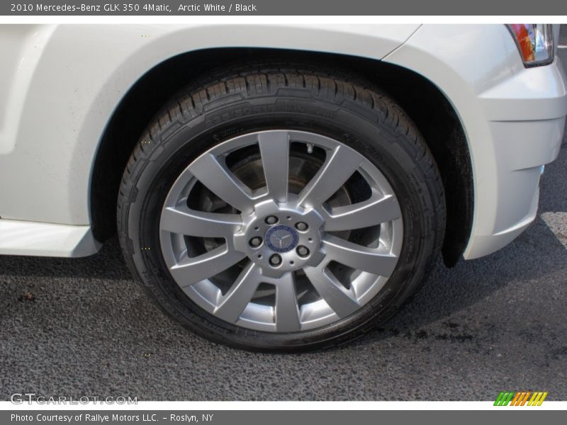 Arctic White / Black 2010 Mercedes-Benz GLK 350 4Matic