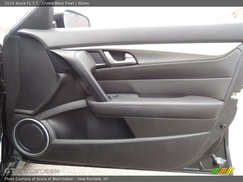 Crystal Black Pearl / Ebony 2010 Acura TL 3.5