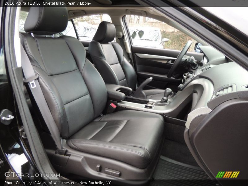 Crystal Black Pearl / Ebony 2010 Acura TL 3.5