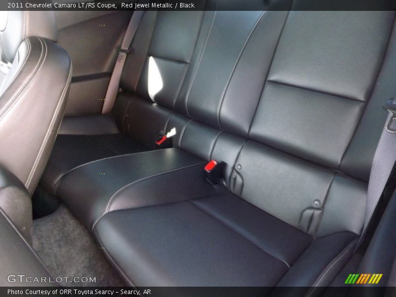 Rear Seat of 2011 Camaro LT/RS Coupe