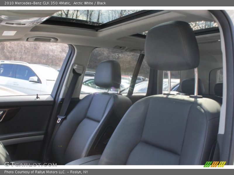 Arctic White / Black 2010 Mercedes-Benz GLK 350 4Matic