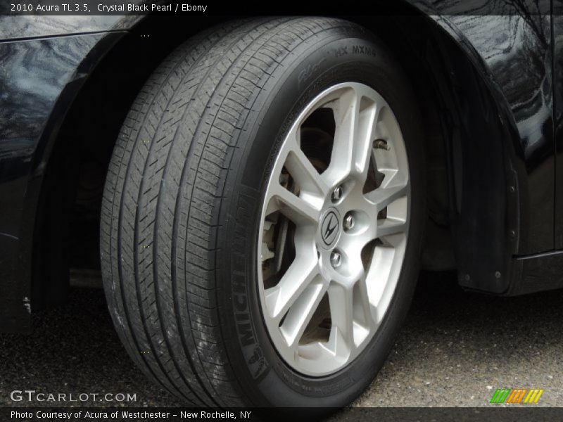 Crystal Black Pearl / Ebony 2010 Acura TL 3.5