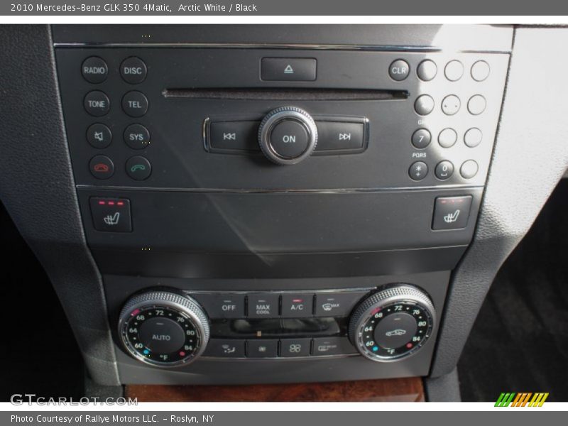 Arctic White / Black 2010 Mercedes-Benz GLK 350 4Matic
