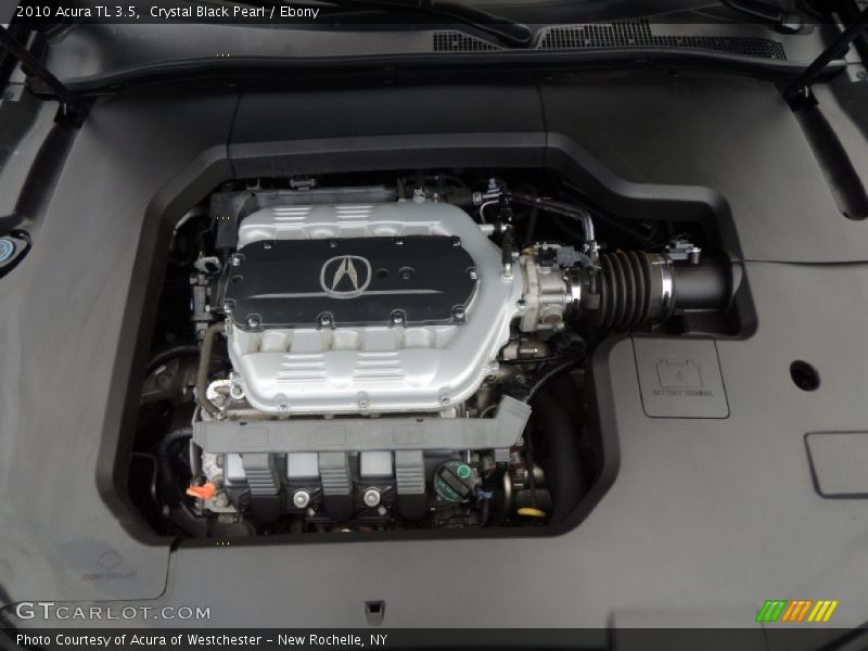 Crystal Black Pearl / Ebony 2010 Acura TL 3.5