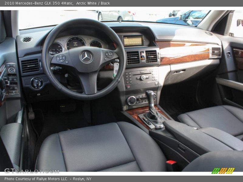 Arctic White / Black 2010 Mercedes-Benz GLK 350 4Matic