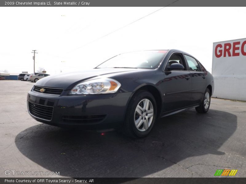 Slate Metallic / Gray 2009 Chevrolet Impala LS