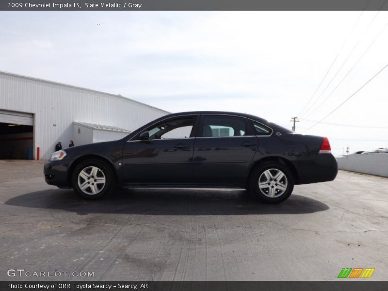 Slate Metallic / Gray 2009 Chevrolet Impala LS