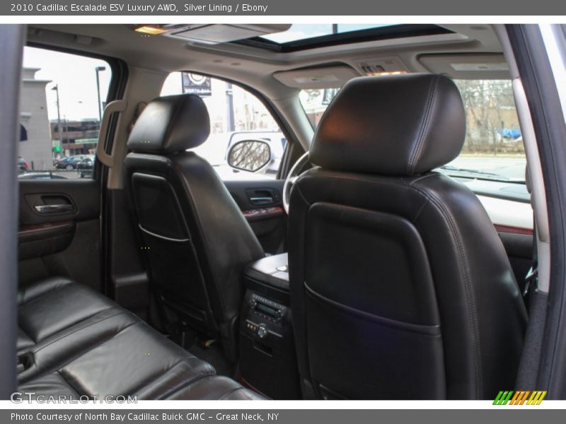 Silver Lining / Ebony 2010 Cadillac Escalade ESV Luxury AWD