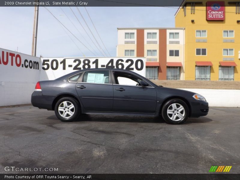 Slate Metallic / Gray 2009 Chevrolet Impala LS