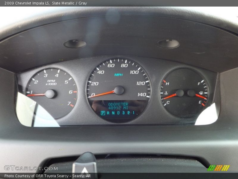 Slate Metallic / Gray 2009 Chevrolet Impala LS